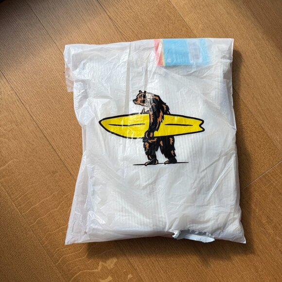 EVERYDAY CALIFORNIA Malibu Ribbed Hoodie in White NWT - Picture 9 of 11